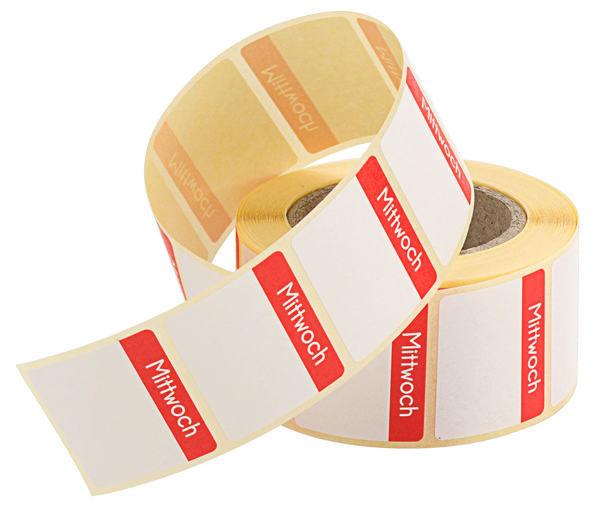 Wochentage HACCP Etiketten Montag-Sonntag 500 Stück auf Rolle Contacto - CPGASTRO