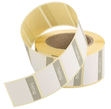 Wochentage HACCP Etiketten Montag-Sonntag 500 Stück auf Rolle Contacto - CPGASTRO