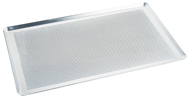 Backblech perforiert GN 1/1 mit schräg zulaufendem Rand Contacto - CPGASTRO