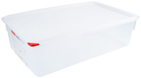 GN Lebensmittelbehälter 65-200 mm Tiefe mit HACCP Farbclip Deckel Contacto - CPGASTRO