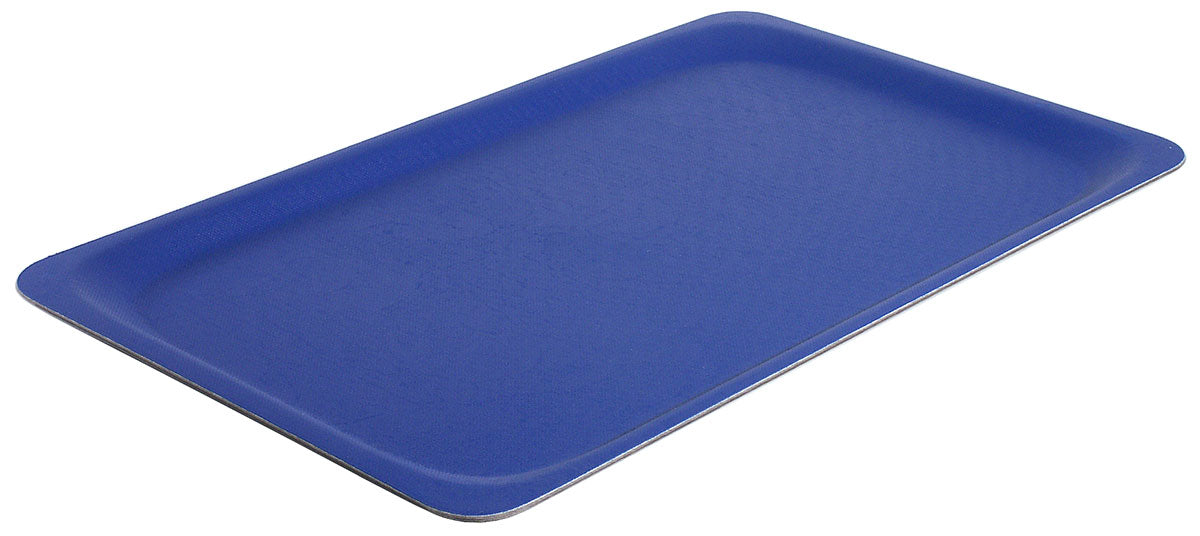 Tablett GN 1/1 blau rutschfest 53x32,5 cm
