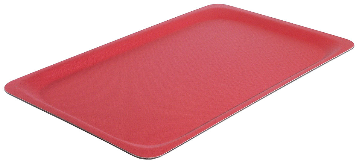 Tablett GN 1/1 signalrot rutschfest 53x32,5 cm