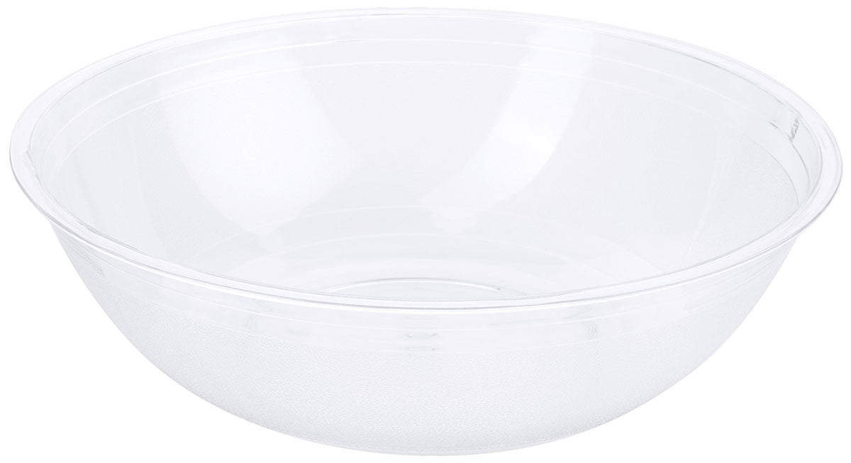 Serving bowl 0.5-10 liters transparent polycarbonate