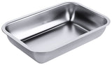 Edelstahl Schale rechteckig 24-37,5 cm Contacto - CPGASTRO