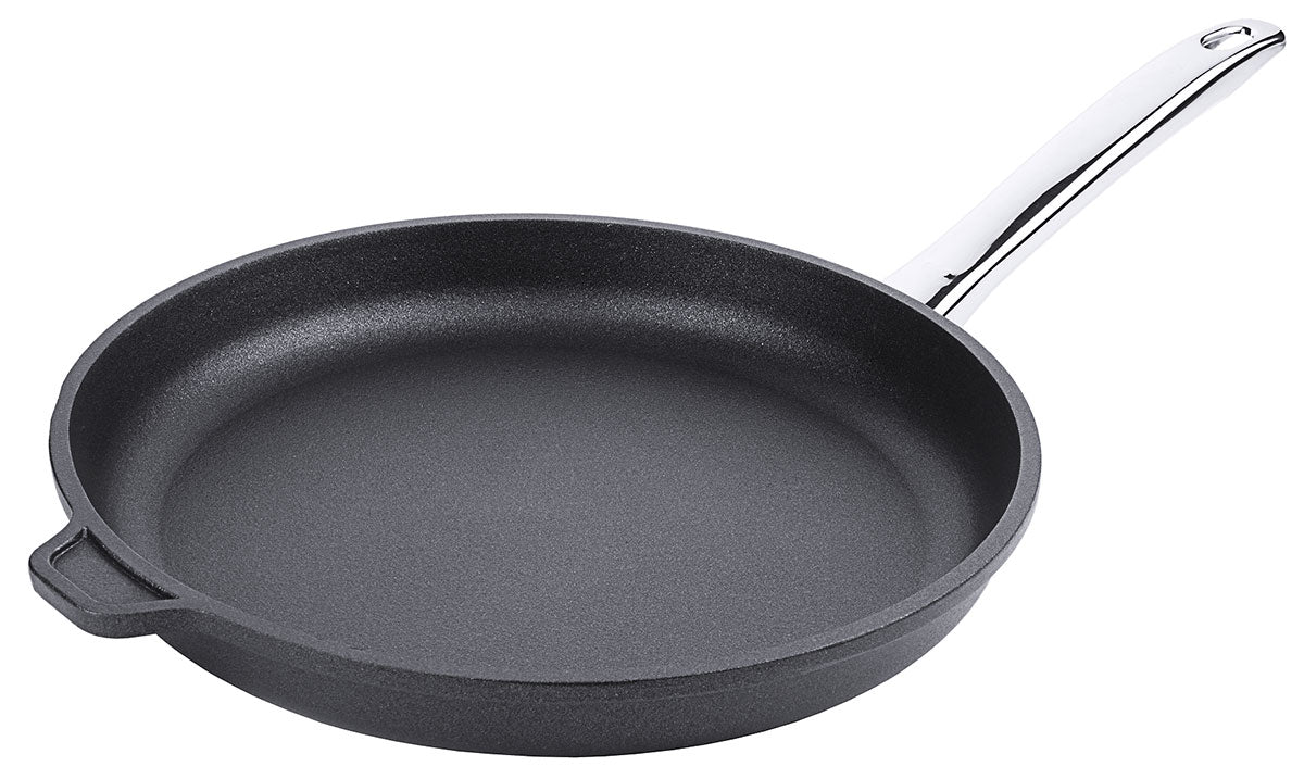 Bratpfanne flache Form Ø 20-32 cm Aluminiumguss mit Antihaft