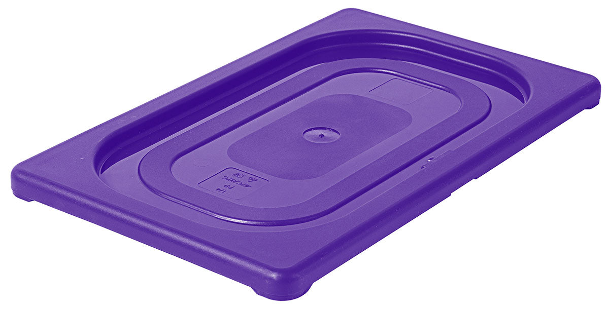GN-Deckel 1/4 violett aus Polypropylen Contacto - CPGASTRO