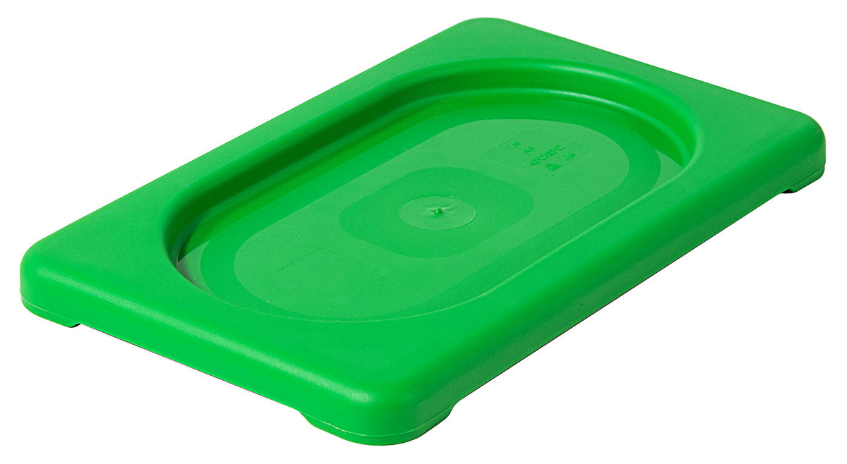 GN-Deckel 1/9 grün aus Polypropylen Contacto - CPGASTRO