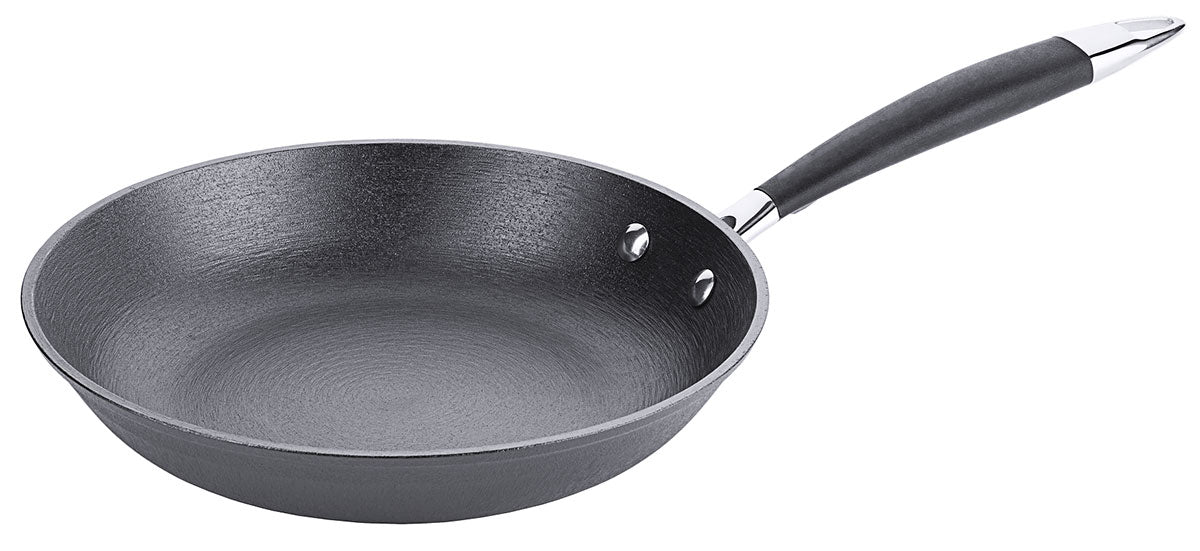 Eisenguss-Bratpfanne tief Ø 24-30 cm induktionsgeeignet