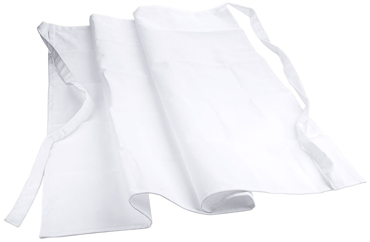 Bistro-Schürze / Vorbinder 50-80 cm Länge 3 Farben