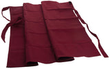Bistro-Schürze / Vorbinder 50-80 cm Länge 3 Farben