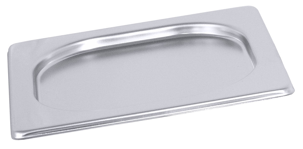 Edelstahl Deckel ohne Griffe GN 1/6