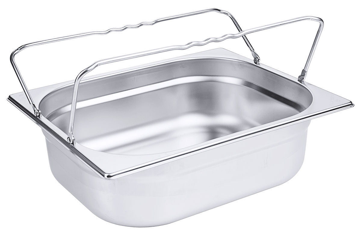 Edelstahl GN-Behälter mit Bügelgriffen verschiedene Größen Contacto - CPGASTRO