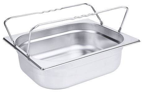Edelstahl GN-Behälter mit Bügelgriffen verschiedene Größen Contacto - CPGASTRO