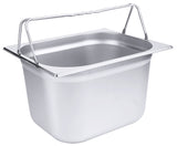 Edelstahl GN-Behälter mit Bügelgriffen verschiedene Größen Contacto - CPGASTRO