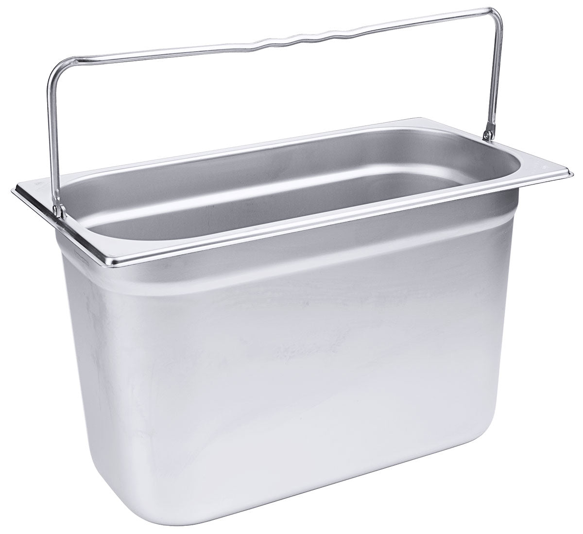 Edelstahl GN-Behälter mit Bügelgriffen verschiedene Größen Contacto - CPGASTRO