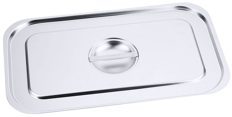 Edelstahl GN-Deckel für 6711 Aussparung für Bügelgriffe Contacto - CPGASTRO