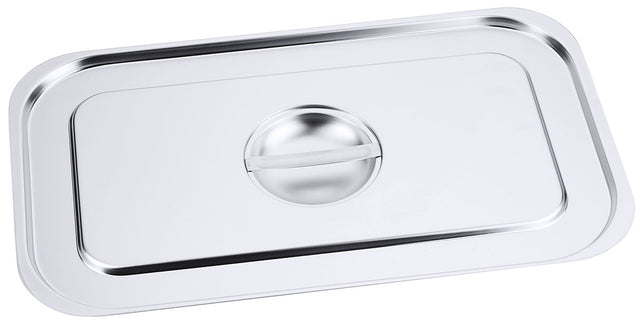 Edelstahl GN-Deckel für 6711 Aussparung für Bügelgriffe Contacto - CPGASTRO