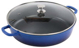 Aluminium Bräter rund 32 cm blau AluChef - CPGASTRO
