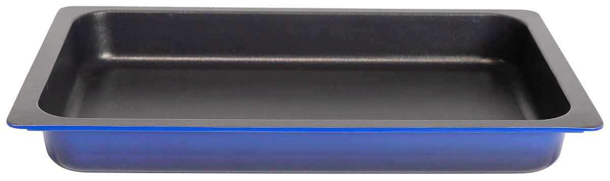 AluChef® Bräter GN 1/1 blau hochwertigem Aluminiumguss