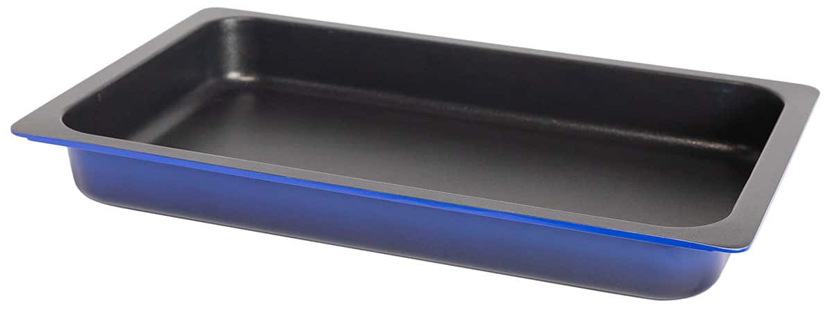 AluChef® Bräter GN 1/1 blau hochwertigem Aluminiumguss