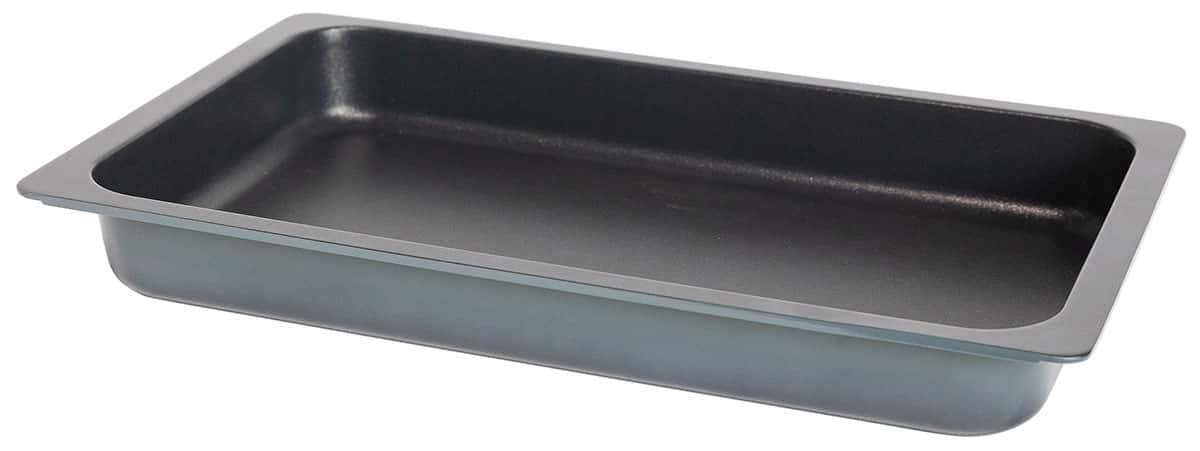 AluChef® Bräter GN 1/1 grau hochwertigem Aluminiumguss