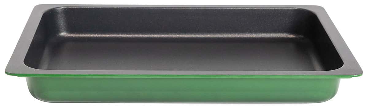AluChef® Bräter GN 1/1 grün hochwertigem Aluminiumguss