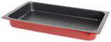 AluChef® Bräter GN 1/1 rot Aluminiumguss