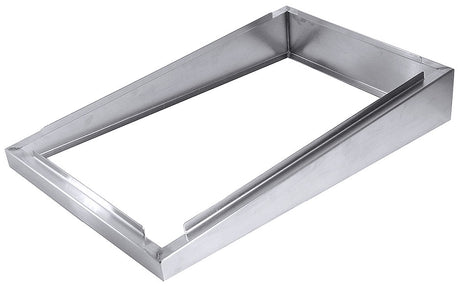 Edelstahlrahmen für GN 1/1 schräg von 4,5 auf 10 cm Contacto - CPGASTRO