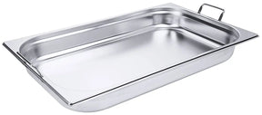 Edelstahl GN-Behälter mit Fallgriffen - CPGASTRO