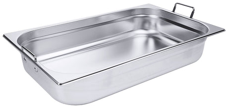 Edelstahl GN-Behälter mit Fallgriffen Contacto - CPGASTRO