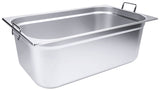 Edelstahl GN-Behälter mit Fallgriffen Contacto - CPGASTRO