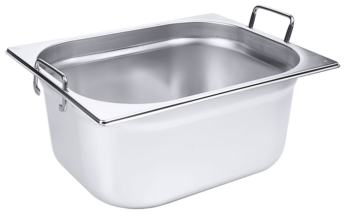 Edelstahl GN-Behälter mit Fallgriffen Contacto - CPGASTRO