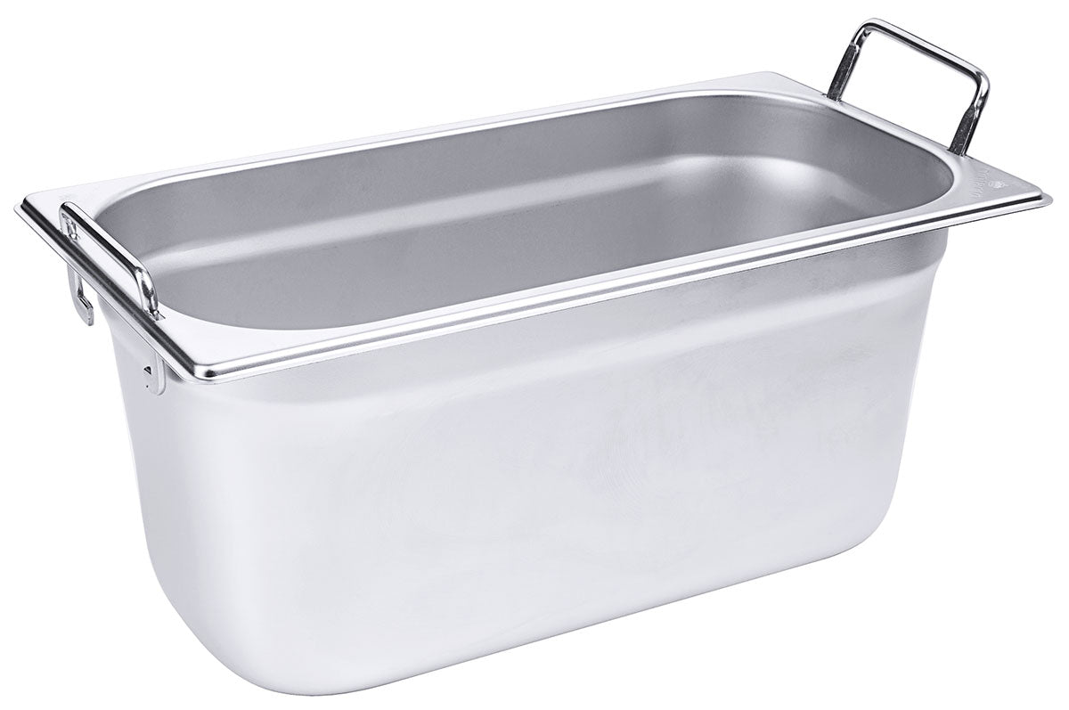 Edelstahl GN-Behälter mit Fallgriffen Contacto - CPGASTRO