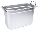 Edelstahl GN-Behälter mit Fallgriffen Contacto - CPGASTRO