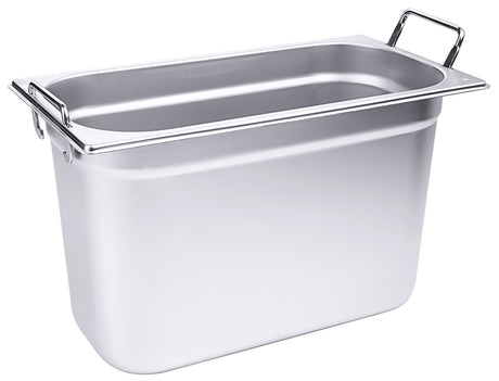 Edelstahl GN-Behälter mit Fallgriffen Contacto - CPGASTRO