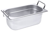Edelstahl GN-Behälter mit Fallgriffen Contacto - CPGASTRO