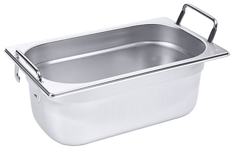 Edelstahl GN-Behälter mit Fallgriffen Contacto - CPGASTRO