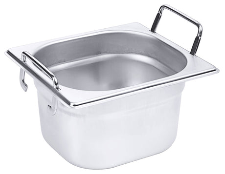 Edelstahl GN-Behälter mit Fallgriffen Contacto - CPGASTRO