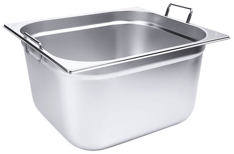 Edelstahl GN-Behälter mit Fallgriffen Contacto - CPGASTRO