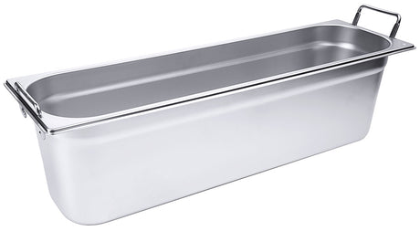 Edelstahl GN-Behälter mit Fallgriffen Contacto - CPGASTRO