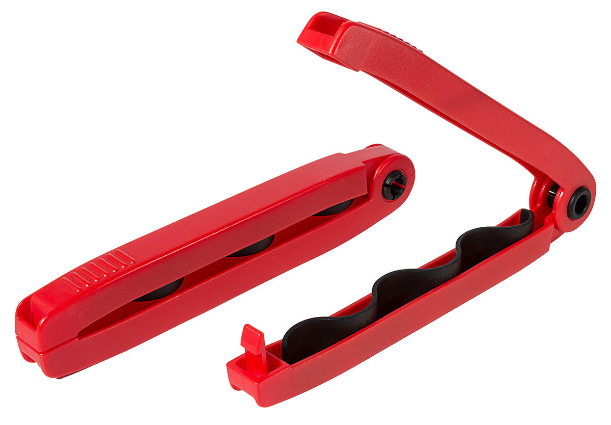 Beutelklammer 24cm weiß / schwarz / blau / rot twixit! Mega ( 1 Stück ) Contacto - CPGASTRO