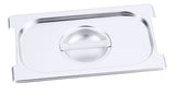 Edelstahl Gastronorm GN-Deckel für 7211-7223 mit Griff-Aussparung