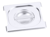 Edelstahl Gastronorm GN-Deckel für 7211-7223 mit Griff-Aussparung