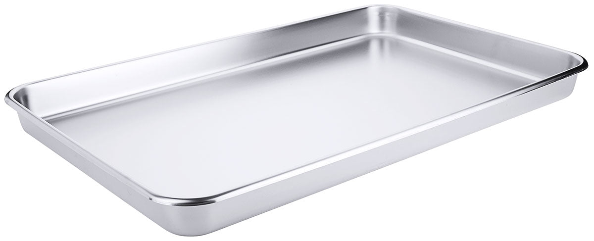 Edelstahl Schale rechteckig Länge 35-65 cm matt poliert Contacto - CPGASTRO