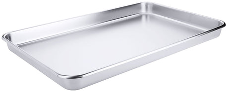 Edelstahl Schale rechteckig Länge 35-65 cm matt poliert Contacto - CPGASTRO