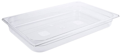 GN-Behälter aus Polycarbonat klar transparent Tiefe 65-200mm Contacto - CPGASTRO