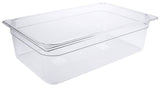 GN-Behälter aus Polycarbonat klar transparent Tiefe 65-200mm Contacto - CPGASTRO