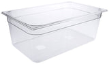GN-Behälter aus Polycarbonat klar transparent Tiefe 65-200mm Contacto - CPGASTRO