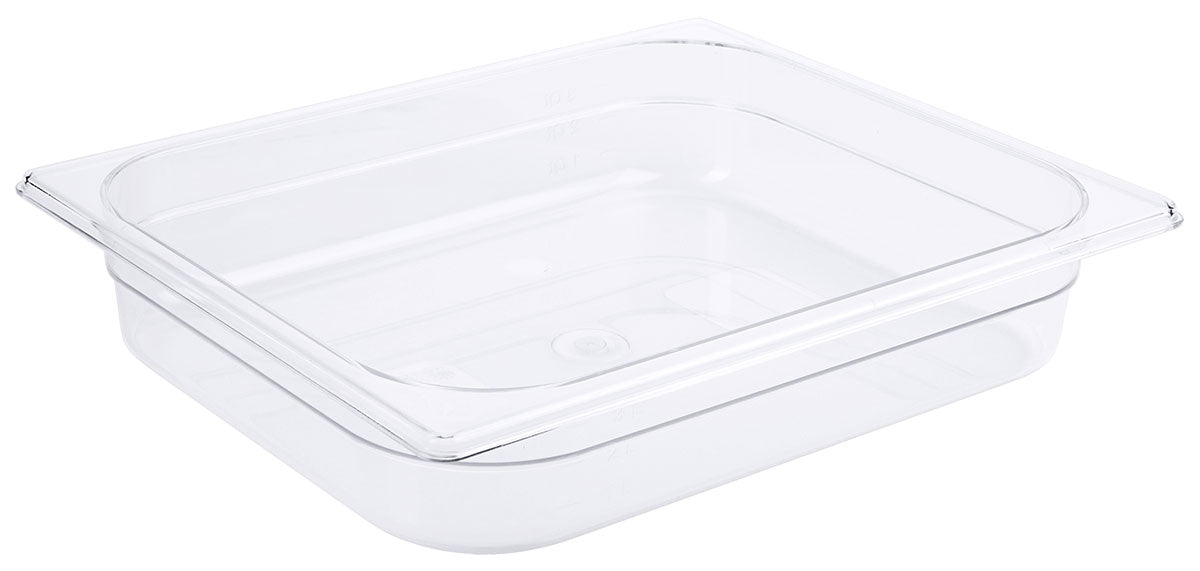 GN-Behälter aus Polycarbonat klar transparent Tiefe 65-200mm Contacto - CPGASTRO