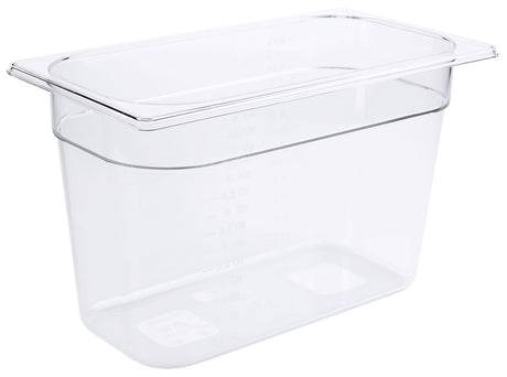 GN-Behälter aus Polycarbonat klar transparent Tiefe 65-200mm Contacto - CPGASTRO